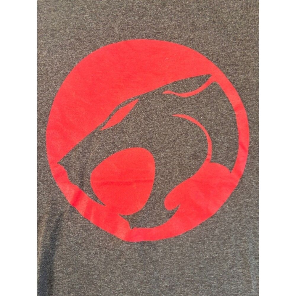 Thundercats Gray Tee - Men's Medium with Red Logo